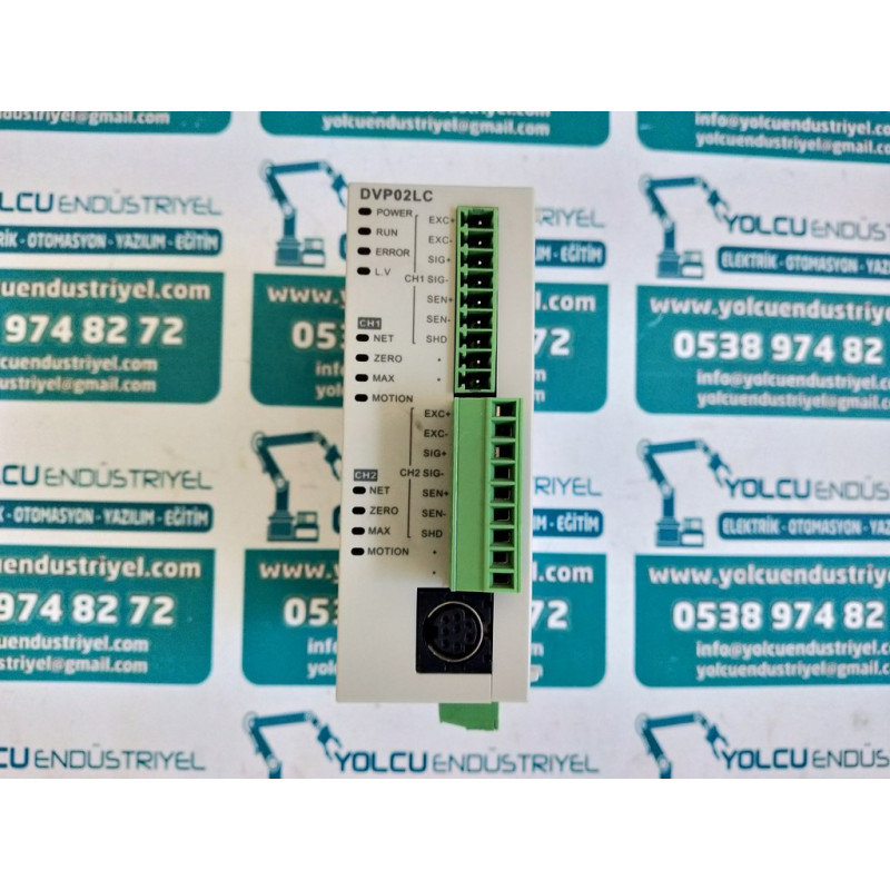DVP02LC-SL DELTA SA2,SX2,SE SERİSİ LOADCELL GİRİŞ MODÜLÜ fiyatı